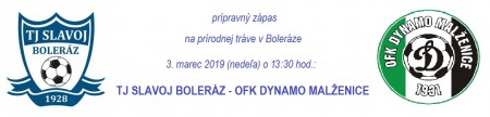 3.3.2019 (nedeľa) Boleráz - Malženice